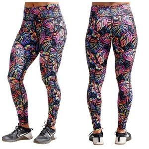 CVG Tropic Like It’s Hot High Waisted Legging Womens L